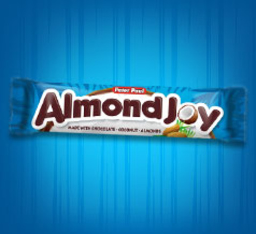 ALMOND JOY candy bar