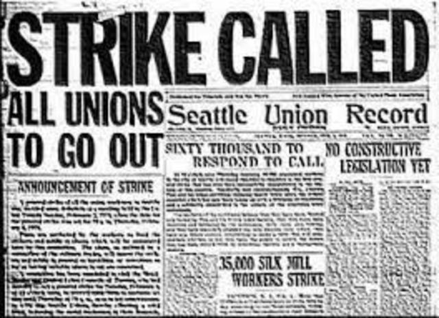 Strikes- Progressive era