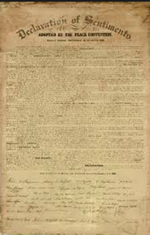 Declaration of Sentiments and Resolutions