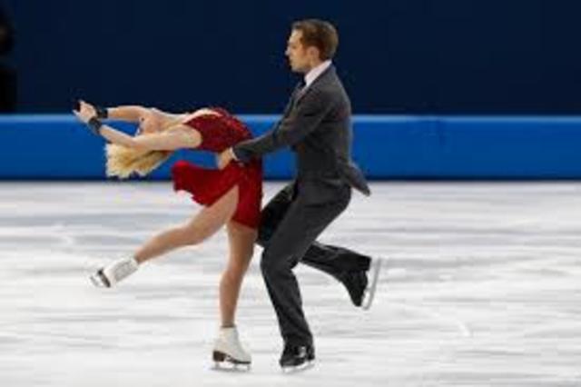 ice dancing
