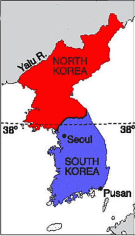 Chinese forces cross Yalu River and enter the Korean War