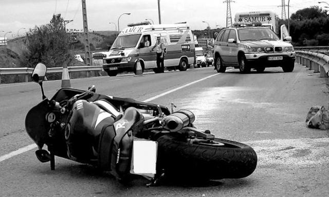 ACCIDENTE EN LA MOTO