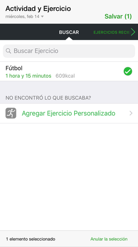 Entrenamiento de fútbol