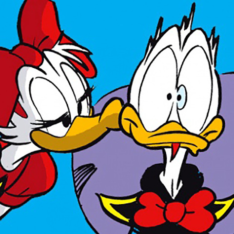 Primo incontro di Paperino e Paperina