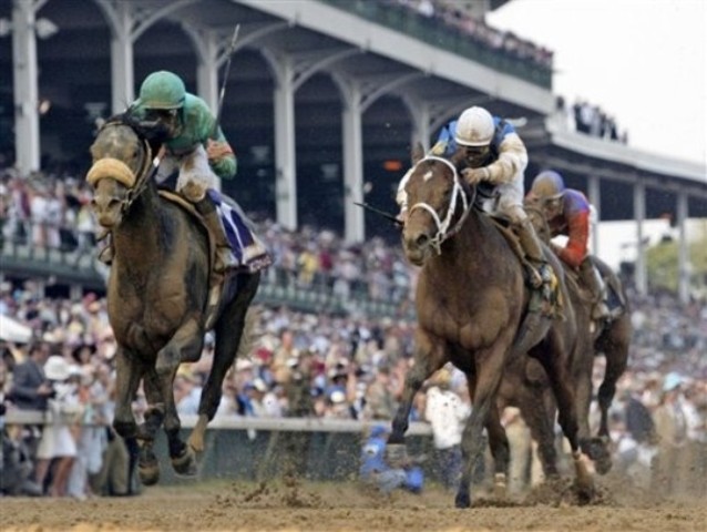 Giacomo wins Kentucky Derby