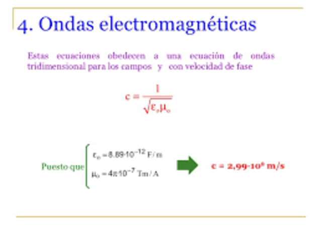 ECUACIONES ELECTROMAGNETICA