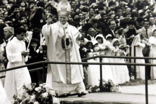 The visit of John Paul II