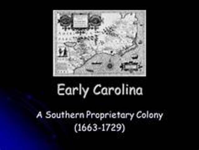1663 southern carolina
