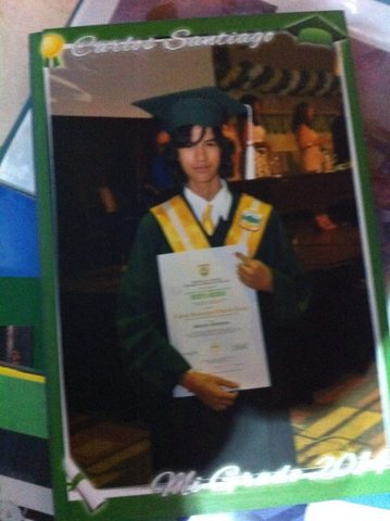 That was my brother's graduation.