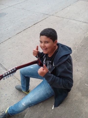 I started playing an instrument