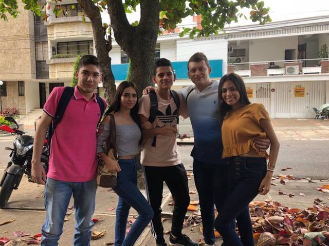 My first day in the English course of the UIS