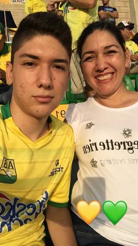 My first time at the stadium