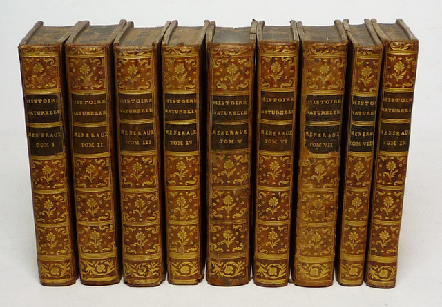 Publicación de los tomos restandes de "L’Histoire Naturelle"  del conde de Buffon.