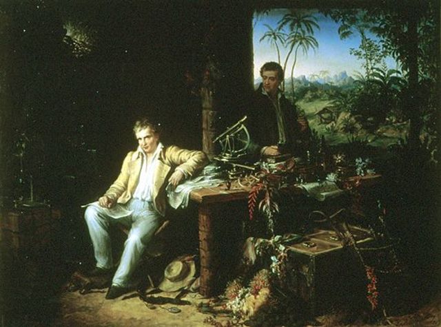 Alexander Von Humboldt viaja realiza un viaje de exploración.