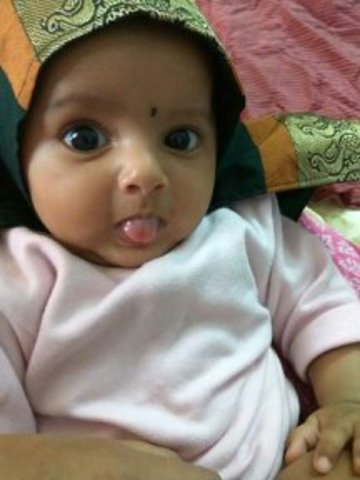 I got to meet my baby cousin for the first time!