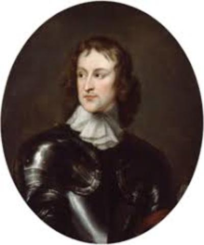 Gen. John Lambert and group of supporters vote to dissolve Parliament.