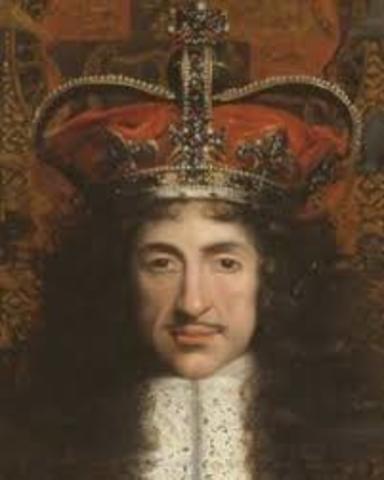 Charles II is declared the lawful King.