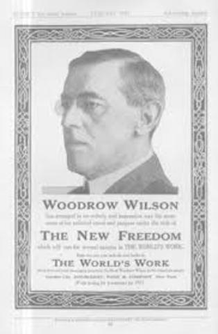 woodrow wilson's new freedom