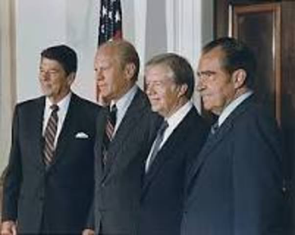 nixon took office