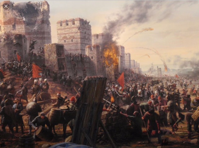 Fall of Constantinople to the ottoman Turks