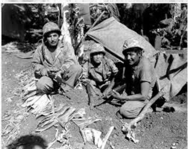 U.S. began the use if the Navajo code