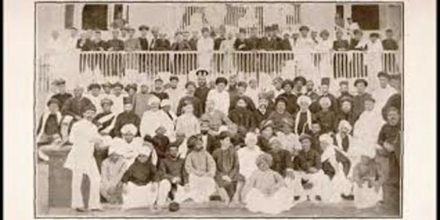 indian national congress is formed.