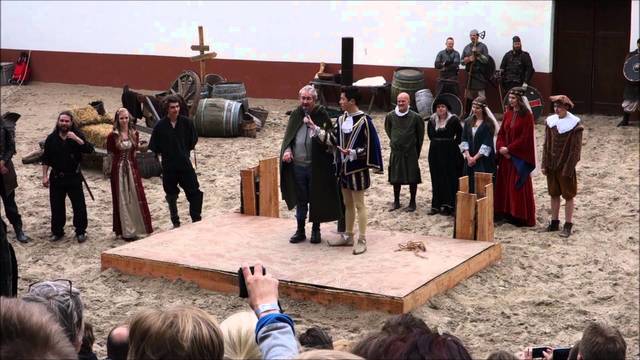 traveling to a slave camp