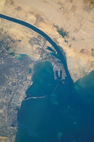 Suez Canal Built and Opened