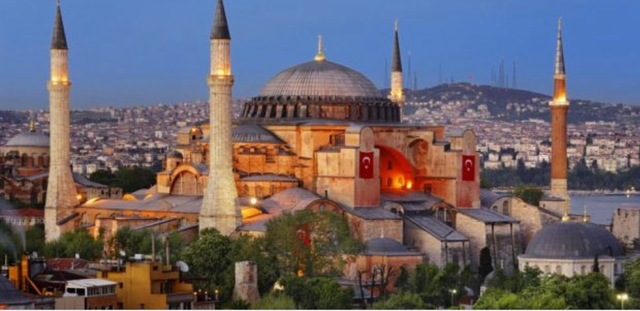 Hagia Sophia completed