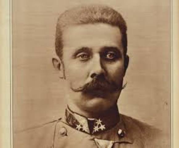 Asesinato del archiduque Francisco Fernando, heredero al trono del imperio austro - hungaro