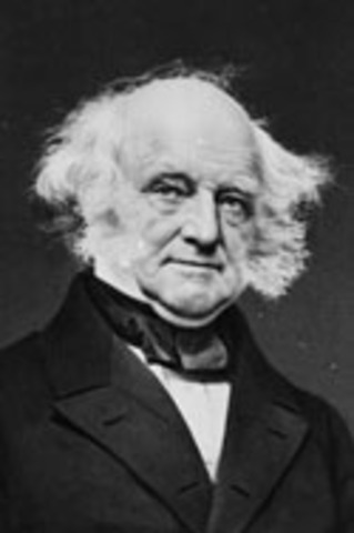 Martin Van Buren was elected President