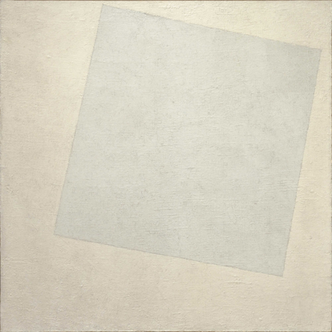 QUADRAT BLANC SOBRE FONS BLANC