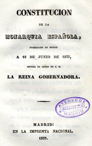 Contitución de 1837