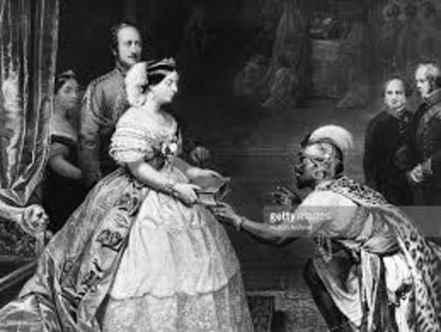 Queen Victoria Crowned Empress of India
