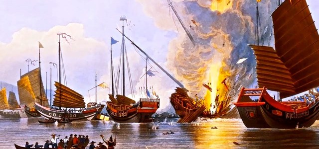 Opium Wars end