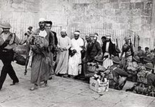 Arab Revolt in Palestine against British Mandate