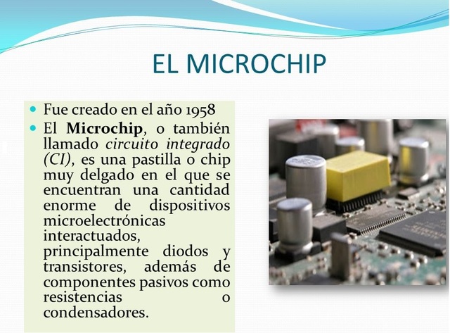 EL MICROCHIP Y LA TECNOLOGÍA