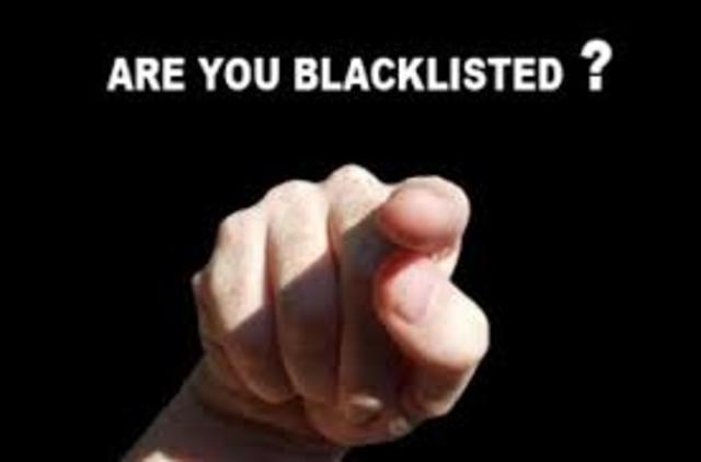 Blacklists