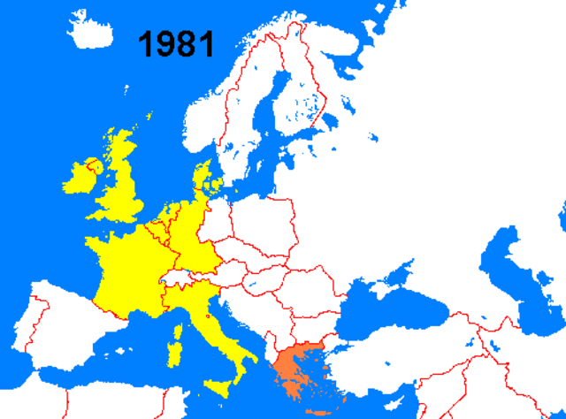 Greece joins the EU