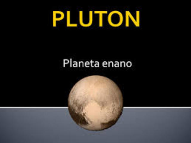 Plutón planeta enano