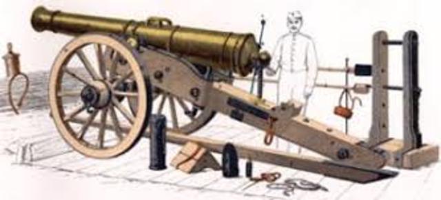cañones de bronce dejaron de fabricarse