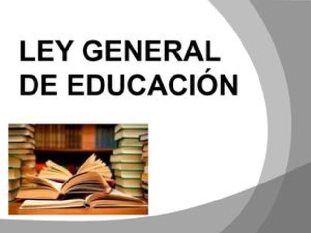 ley 115 (Ley general de educación)