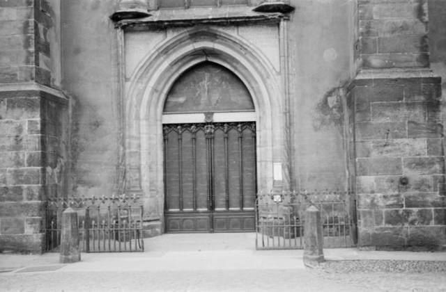 Nailing of the 95 Theses (Martin Luther & the Protestant Reformation one)