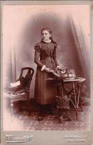 Cabinet photographs are introduced in the United States