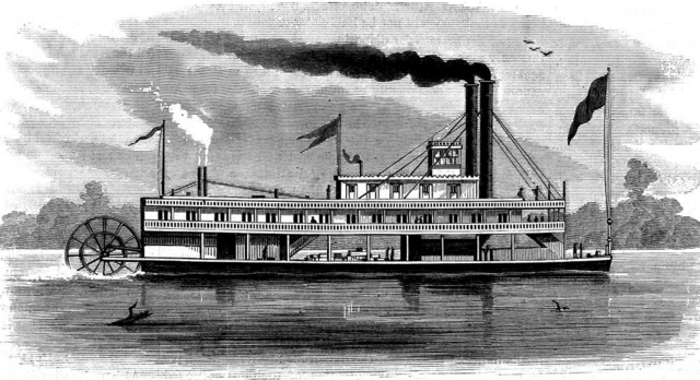 navegación por el rió magdalena