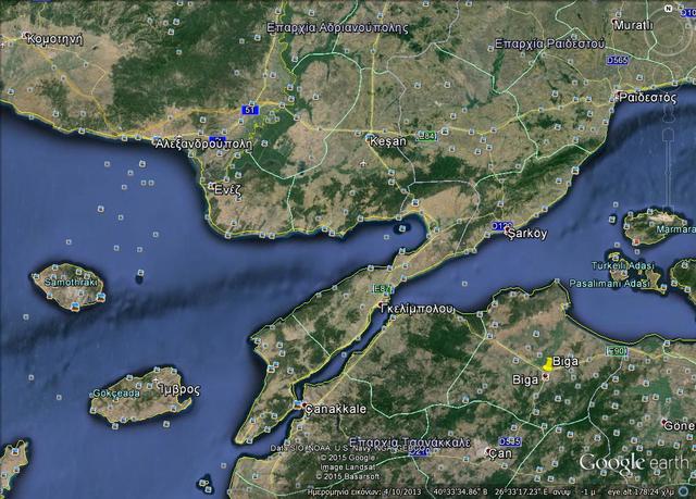 Η μάχη στο Γρανικό ποταμό .