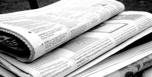 El primer periódico editado en inglés