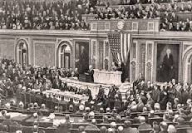 Fourteen Points speech January 8, 1918