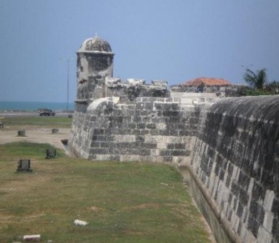 Construcción murallas de Cartagena-Cartagena de Indias