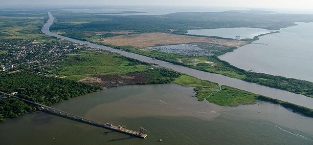 Construcción Canal del Dique-Río Magdalena